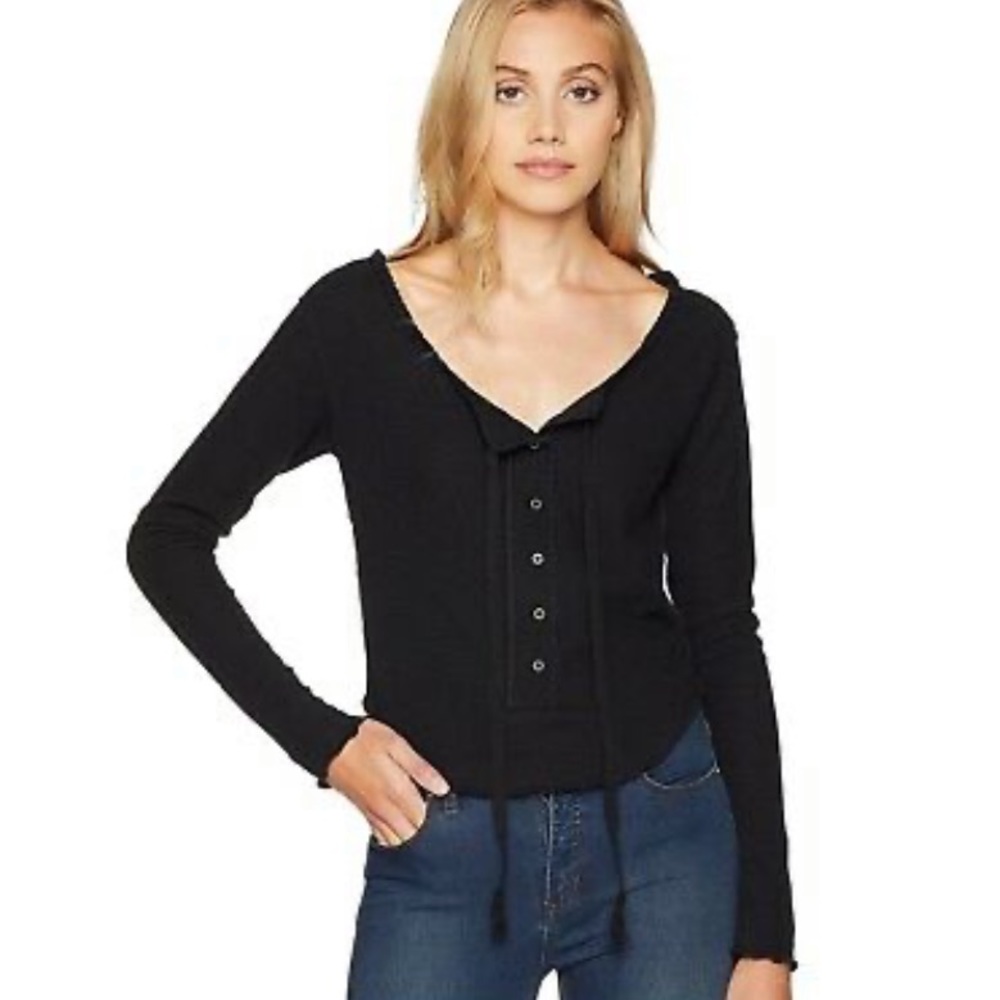 Free People Cecilia Knit Top